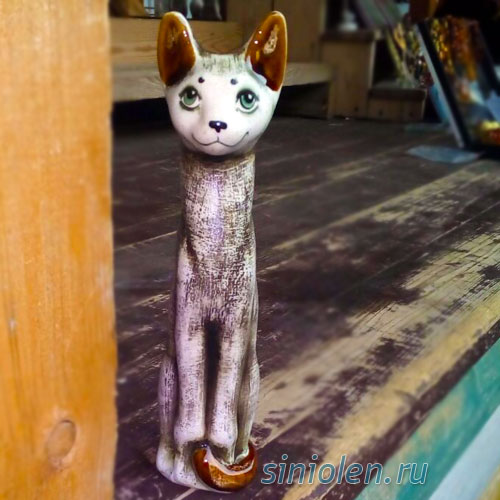 Кошка из полимерной глины | 35 фото | Polymer clay craft